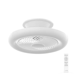 UNIVERSALBLUE Ventilador de Techo Blanco con WIFI | Ventilador sin Aspas con Luz Regulable en oferta