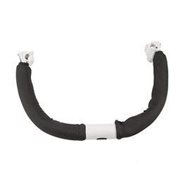 Manillar ajustable genérico para cochecito de bebé seguro apoyabrazos barra de parachoques para cochecito de bebé, color negro y verde (negro) precio