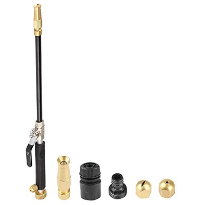 Ruolin Hidro Jet Power Washer, Alto Presión Poder Lavadora Agua Vara de Alta Presión Boquilla de Manguera Pistola para Lavado de Coches, Riego de Jard