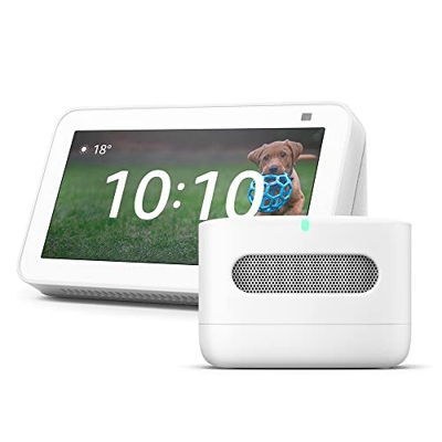 Amazon Smart Air Quality Monitor con Echo Show 5 (2.ª generación, modelo de 2021) - Blanco