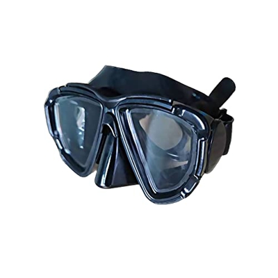 Zhioudz Gafas de Buceo Adulto, Unisex Máscara de Buceo,Gafas Natación Playa,ergonómica Suave Que maximiza Sus horizontes para Deportes（Negro）