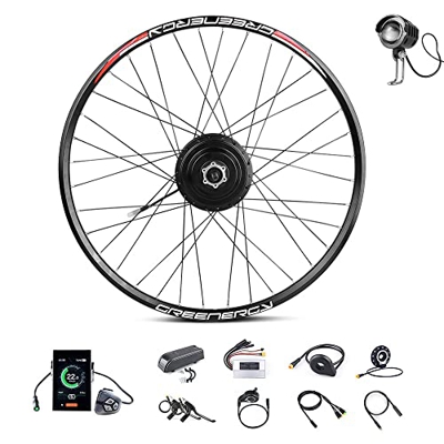 Bafang Kit de Conversión de Bicicleta Eléctrica de 48V 500W 20" 26" 27,5" 700C Kit de Conversión de Motor de Bicicleta Eléctrica de la Rueda Trasera E
