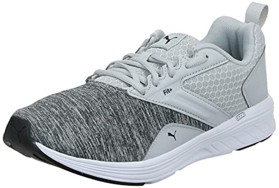 PUMA Nrgy Comet, Zapatillas para correr, Unisex adulto, Gris (Harbor Mist/Puma Black/Puma White), 44.5 EU