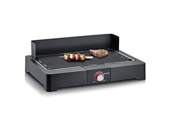 Severin Barbacoa eléctrica de sobremesa con Placa de Parrilla acanalada para interior y exterior PG 8567 características
