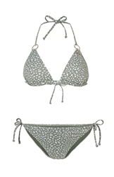 O'NEILL Capri-Bondey Fixed Set Essentials Women Bikini, Mujer, 36010 Green AO, 38 en oferta