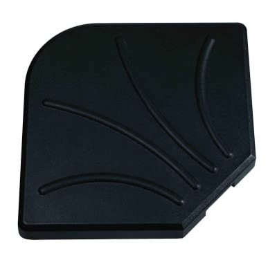 Base de sombrilla o pie parasol cuadrado de 25 Kgs de cemento Natuur 74297 480x480x40mm. Pieza suelta, recomendable utilizar 4 piezas. Alta resistenci