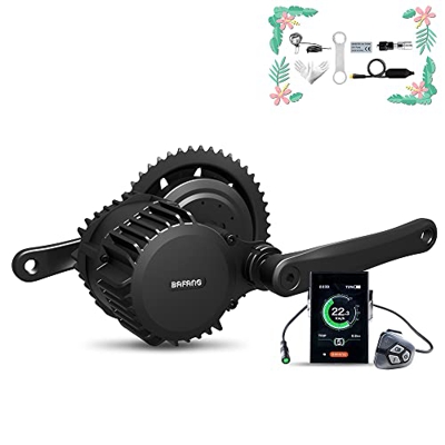 BAFANG Mid Motor 250W 350W 500W 750W 1000W BBS01B BBS02B BBS-HD 36V 48V 52V, Kit de Conversión de Bicicleta Eléctrica para Bicicleta de Montaña, Panta