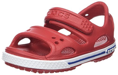 Crocs Crocband II Sandal, Sandalias, Pepper/Blue Jean, 24/25 EU