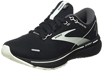 Brooks Ghost 14 GTX, Zapatillas para Correr Mujer, Black Blackened Pearl Aquaglass, 35.5 EU