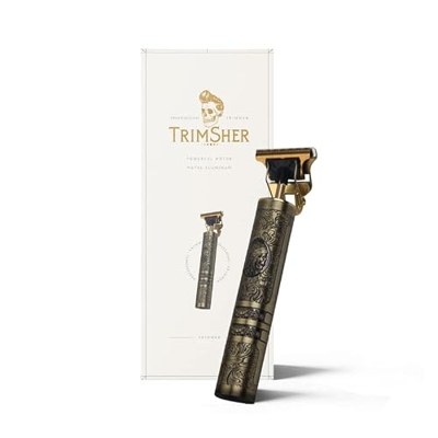 Qinux Trimsher Maquina Cortar Pelo Profesional Hombre Cuchillas de Acero Inoxidable Afeitadora corporal masculina y Barba cortapelos hombre Inalámbric