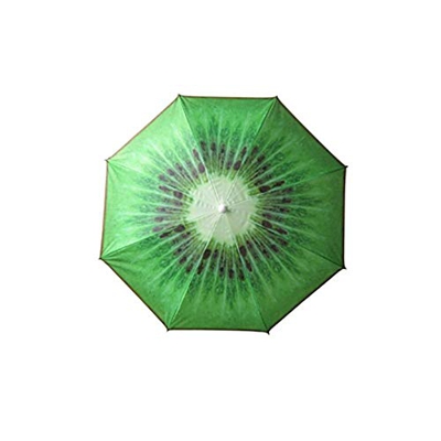 NATUUR Sombrilla Playa Diámetro 180 Verde Kiwi