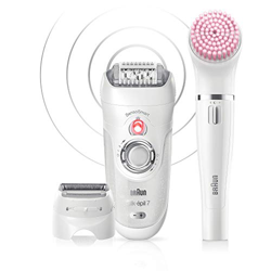 SILK-ÉPIL 7-875 SENSOSMART BEAUTY SET 7, EPILIERGERÄT WEISS/SILBER en oferta