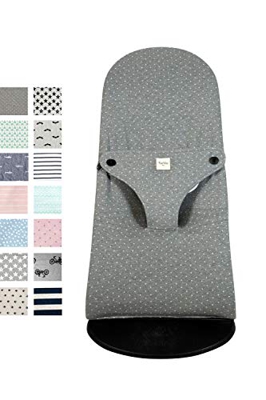 Fundas BCN® | Funda para Hamaca BabyBjörn ® Balance, Soft y Bliss | Apta para Todos los Modelos | Funda de hamaca bebés | Estampado Vintage Dot