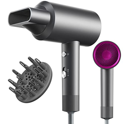 Secador de Pelo Profesional con Difusor Secador Iónico 2000W Tecnología Thermo Protect Motor DC Ligero 3 Temperaturas y Velocidades de Viento características