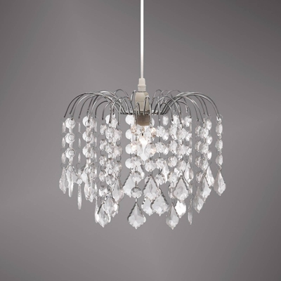 Jelly - lámpara colgante con cortina transparente