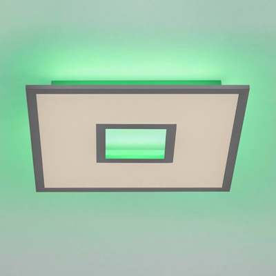 Plafón LED Recess con control remoto RGBW