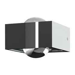 Aplique LED Focus 100, lentes claras, cromo precio