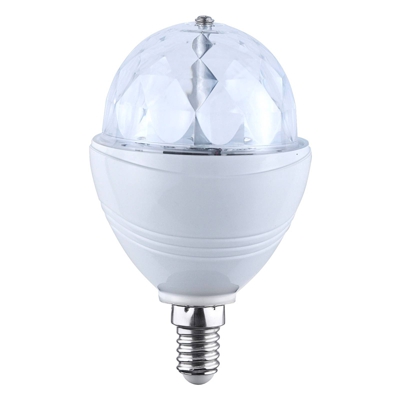 Bombilla LED E14 3W RGB "Disco" 120°