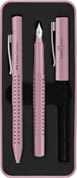 Faber-Castell 201528 - Set estilog. M y bolígrafo m. Sombra rosa en oferta