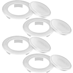 Juego de tapones y tapas de 2 pulgadas para mesa de patio, tamaño estándar, paquete de 4 (blanco) precio