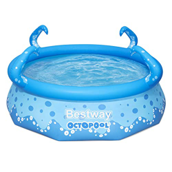 Bestway OktoPool für Kinder, Planschbecken mit aufblasbarem Luftring, 274 x 76 cm Piscina, Azul precio