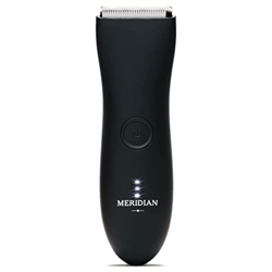Meridian Afeitadora Cortadora Eléctrica Corporal para Hombres | Rasuradora Para la Ingle y el Cuerpo con cuchilla de cerámica | Resistente al Agua l U en oferta
