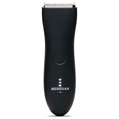 Meridian Afeitadora Cortadora Eléctrica Corporal para Hombres | Rasuradora Para la Ingle y el Cuerpo con cuchilla de cerámica | Resistente al Agua l U