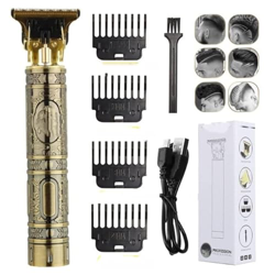 AMAYA Afeitadora Electrica Hombre, Cortar Pelo, Barbero, uso Doméstico, 4 Peines, Salón, barbería, Máquina de Afeitar Barba con Tecnología(Fácil de Li en oferta