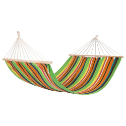 Ultranatura Hamaca con Palo Bali, Hamaca de Jardín Resiste Hasta 200 kg, Hamaca Colgante de Camping, Hamaca con Barra, Beige Aprox. 200 x 150 cm en oferta