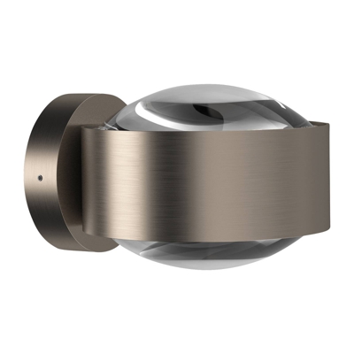 Puk Maxx Wall, led, lentes claras, níquel mate