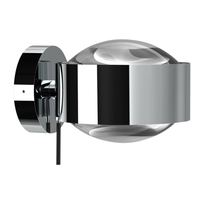 Puk Maxx Wall+ LED, lentes claras, cromo