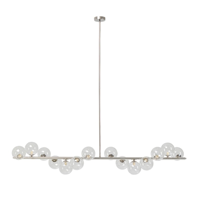 KARE Scala Balls lámpara colgante, plata