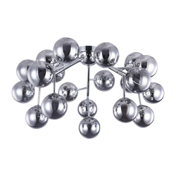 Maytoni Dallas plafón, 20 esferas de vidrio, cromo en oferta