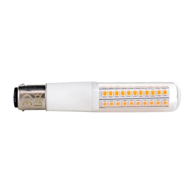 Bombilla LED B15d 8W 3.000K forma tubo