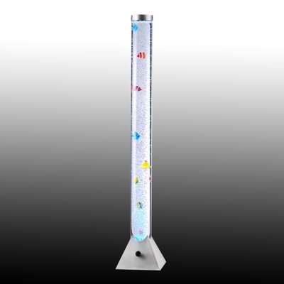 Columna de agua decorativa AVA con LED y peces