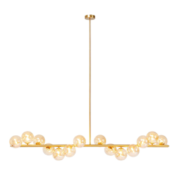 KARE Scala Balls lámpara colgante, oro en oferta