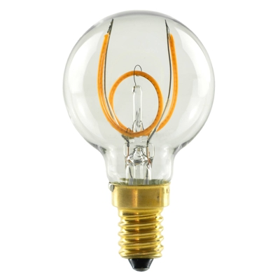 SEGULA LED E14 3,2W P45 2.200K dim transparente