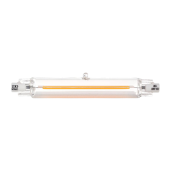 Tubular LED R7s 118 mm 10W 3.000K filamento en oferta