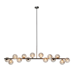 KARE Scala Balls lámpara colgante, negro precio