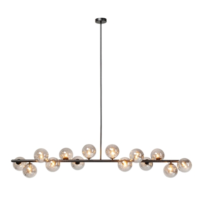 KARE Scala Balls lámpara colgante, negro