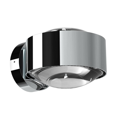 Puk Maxx Wall, led, lentes claras, cromo