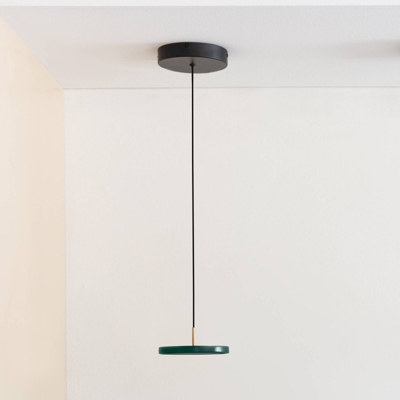 UMAGE Asteria micro colgante latón/verde bosque