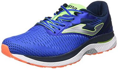 Joma Serie hispalis, Zapatillas de Atletismo Hombre, Royal-Verde flúor, 42 EU