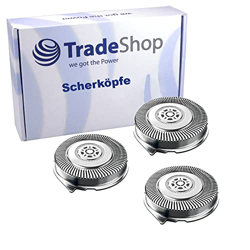 Trade-Shop 3 cabezales de repuesto para afeitadora Philips Series 7000 5000 en oferta