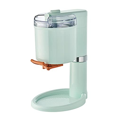 Heladera Máquina Mini Máquina Automática De Helado Suave De Frutas, Máquina De Helado Italiana Casera, Máquina De Hielo Pequeña Y Fácil De Limpiar par
