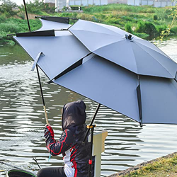 LKP Sombrilla Playa 200cm/ 220cm/ 240cm Parasol Regulable para Terraza Proteccion UV Sombrilla Antiviento para Pesca Exterior Camping en oferta