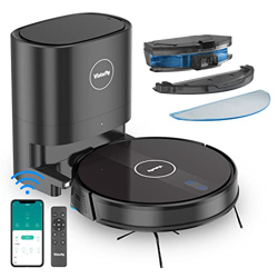 Robot Aspirador y Fregasuelos con Autovaciado 3000Pa Succión Detección de Alfombra, Compatible con Alexa, Google Home, Mando a Distancia y App precio