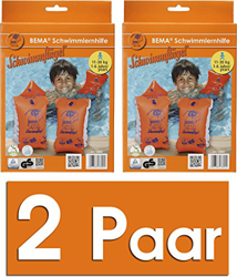 Happy People Bema® Original – Manguitos, color naranja, tamaño 0, 11 – 30 kg, 1 – 6 años (2 pares) precio