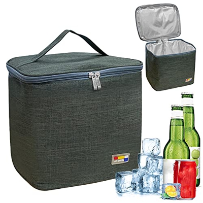 Bolsa Termica,12L Bolsa de Almuerzo,Bolsa de Almuerzo Térmica Impermeable,Bolsa Nevera Portatil Pequeña,Bolsa de Almuerzo Pequeña,Nevera Playa pequeña