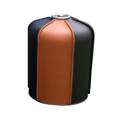 Eayoly Cubiertas para Tanques de propano - Soporte de Tanque de propano de Cuero a Juego | Soporte de Tanque de propano de Cuero Resistente al Agua y 